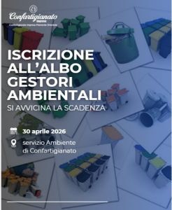 TRASPORTO RIFIUTI - Scade il 30 aprile l'obbligo di pagamento  del diritto annuale all'albo gestori ambientali 