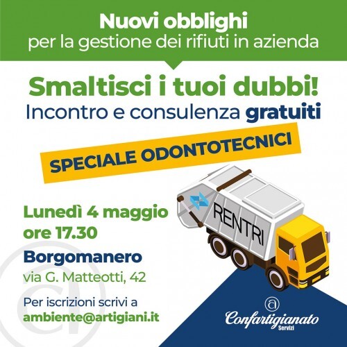 ODONTOTECNICI - Le nuove norme sulla gestione dei rifiuti