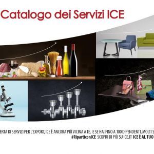 Nuovo catalogo dei servizi dell'Agenzia ICE: chiedi info a Confartigianato