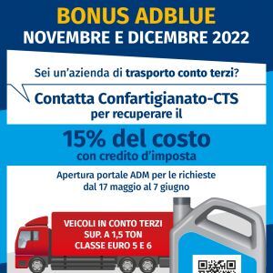 AUTOTRASPORTO - Richiedi subito il tuo Bonus AdBlue