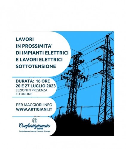 Corso per lavori in prossimità di impianti elettrici  