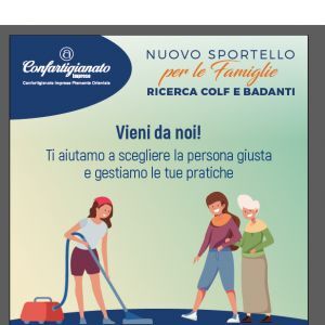 Sportello per la famiglia - Ti assistiamo nella ricerca di colf e badanti