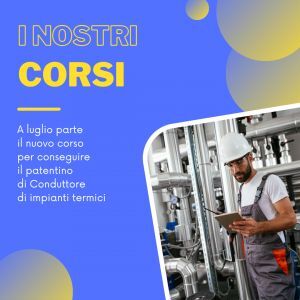 Nuovo corso per conduttore di impianti termici: parte a luglio a Novara
