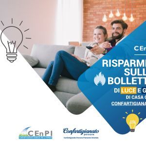 Cenpi: - 20% su ENERGIA E GAS; opportunità dei crediti di imposta 