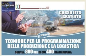 Corso gratuito per Tecnico per programmare produzione e logistica