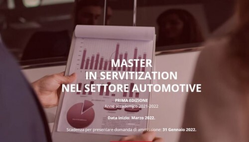 Università - Nuovo master  in Servitization nel settore Automotive