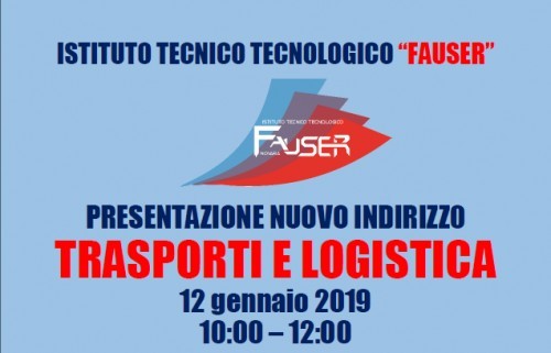 Confartigianato partecipa all'open day del Fauser per il corso di Logistica